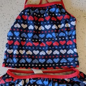 Carters Baby girl Swimsuit Two Piece size 12months